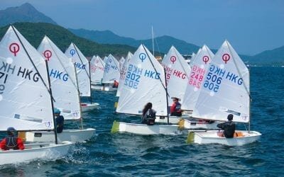 白沙灣遊艇會Scallywag慈善基金公開小帆大賽
