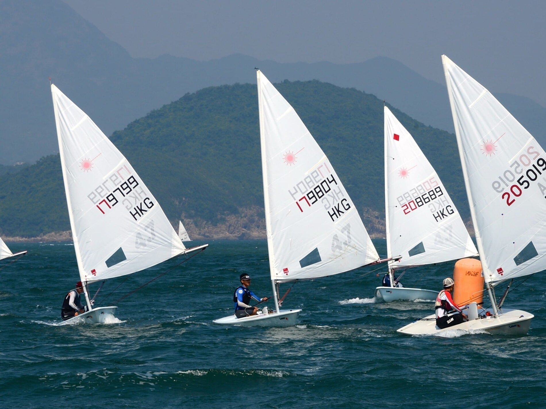 Laser fleet Lasers racing