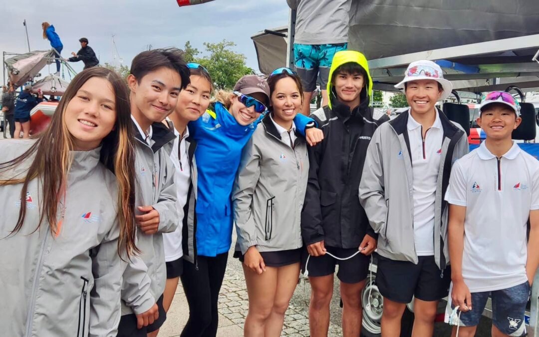 29er team sailors did well in the 29er European Championships