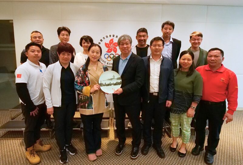 HKSF Met Delegation of Culture, Radio, Television, Tourism and Sports Bureau of Futian, Shenzhen
