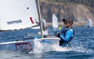 香港OP級帆船代表Margaux Nguyen-Minh在2023 Optimist Africa Championship奪得女子組的總亞軍