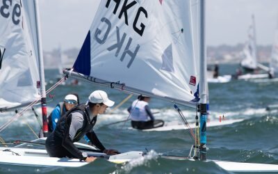 ILCA 6 sailor Peter Jessop won the championship of the silver fleet of the 2024 ILCA 6 Youth & Men World Championships