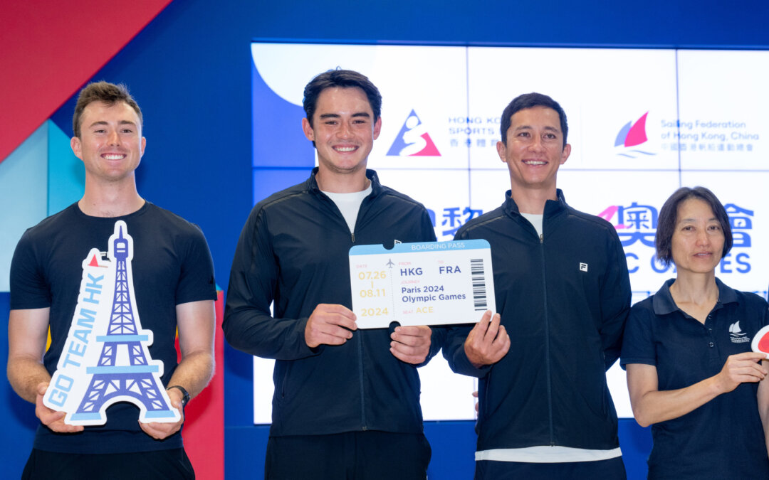 Preparing for the Paris 2024 Olympic Games Sailing Team of Hong Kong, China will set sail for the Olympic preparation next Monday